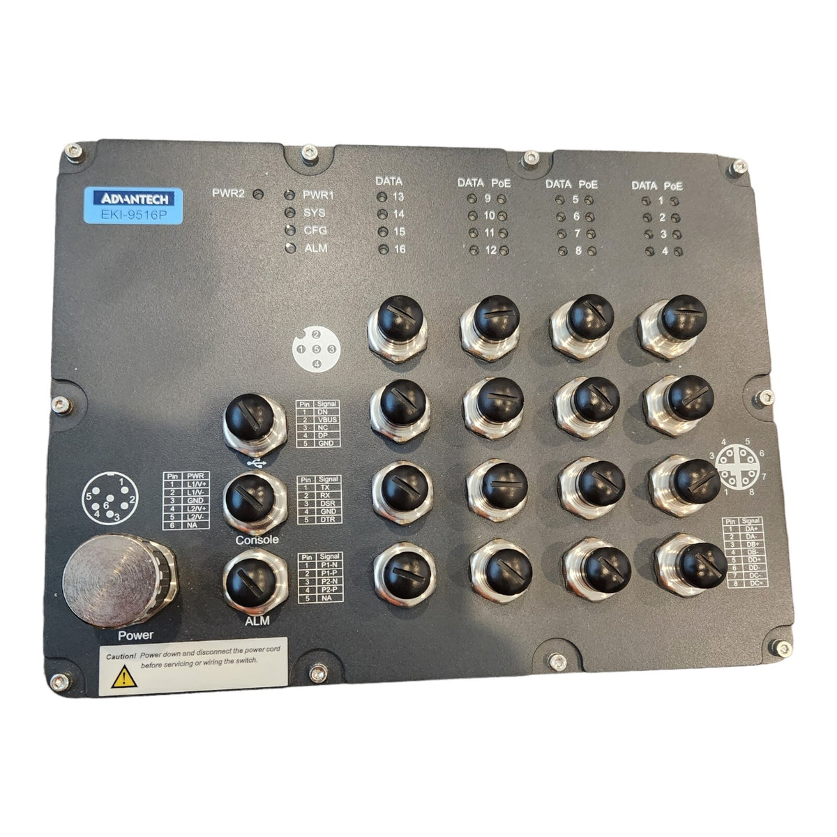 Advantech EKI-9516P-HV Managed Ethernet Switch (New) - Photo 2
