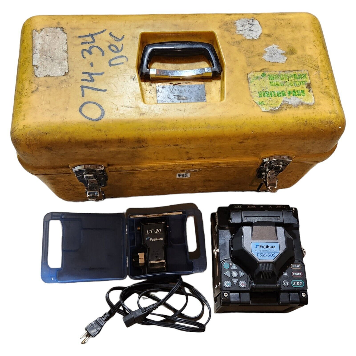 Fujikura FSM-50S Fiber Arc Fusion Splicer with CT-20 Cleaver (Used) - Photo 1
