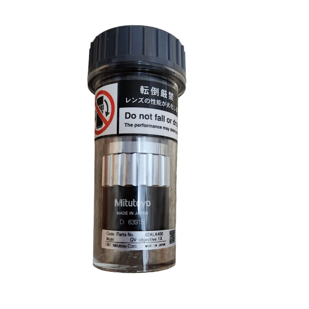 Mitutoyo 02ALA400 QV Objective Lens 1x (New – Open Box) - Photo 3