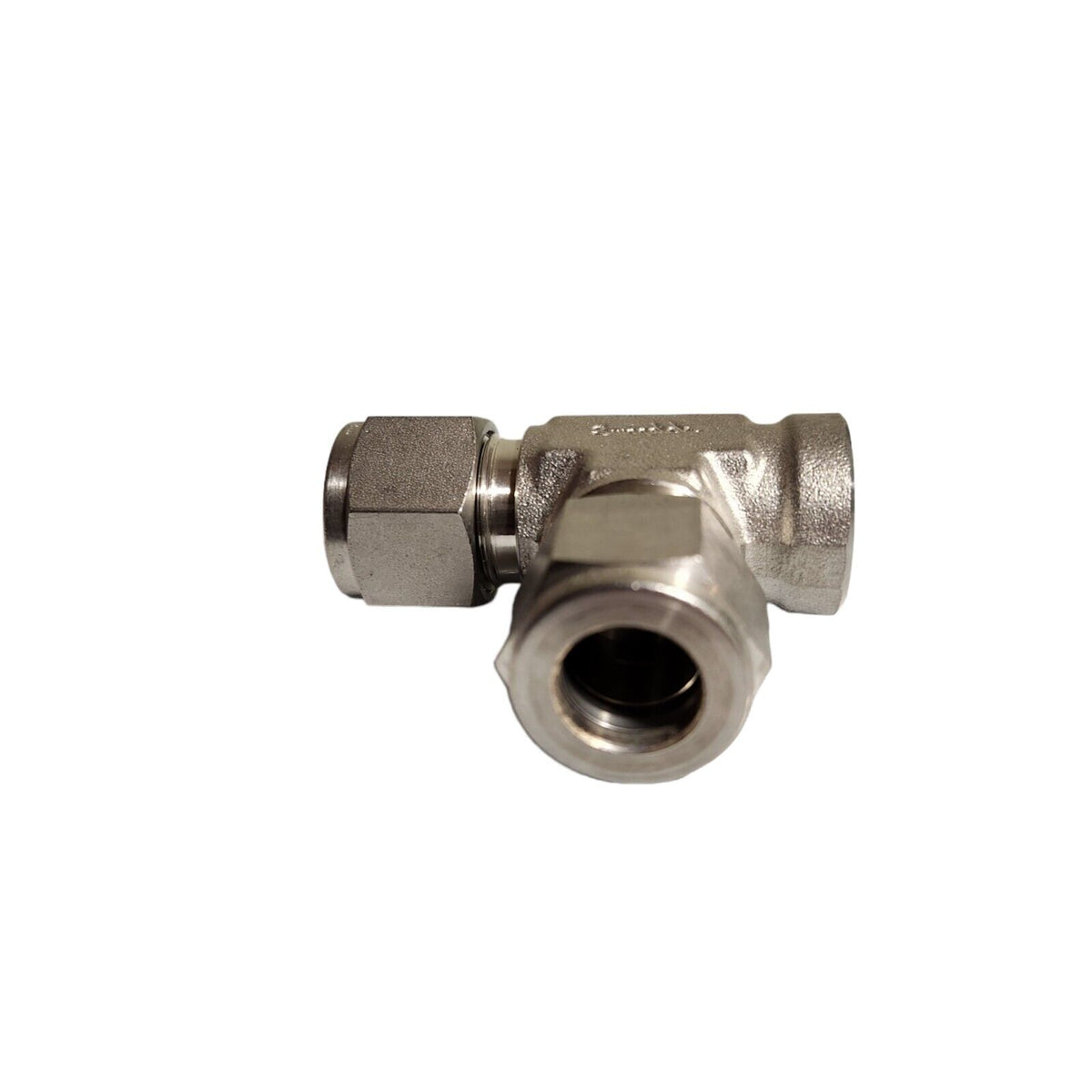 Swagelok SS-810-3TFT Run Tee Fittings, 1/2" Tube x 3/8" FNPT (5 pcs, New Open Box) - Photo 4