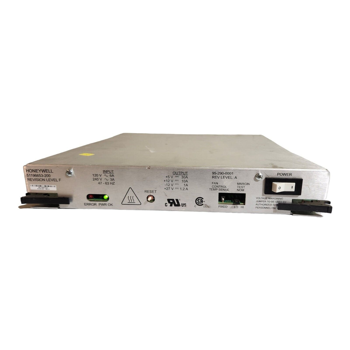 Honeywell 51196653-200 PFC 5-Slot Power Supply (Used) - Photo 1