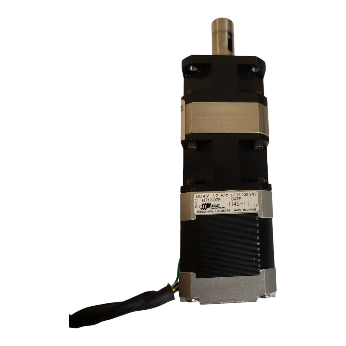 Applied Motion Products HT17-075 Stepper Motor with 17PL010 10:1 Planetary Gearhead (Used) - Photo 6