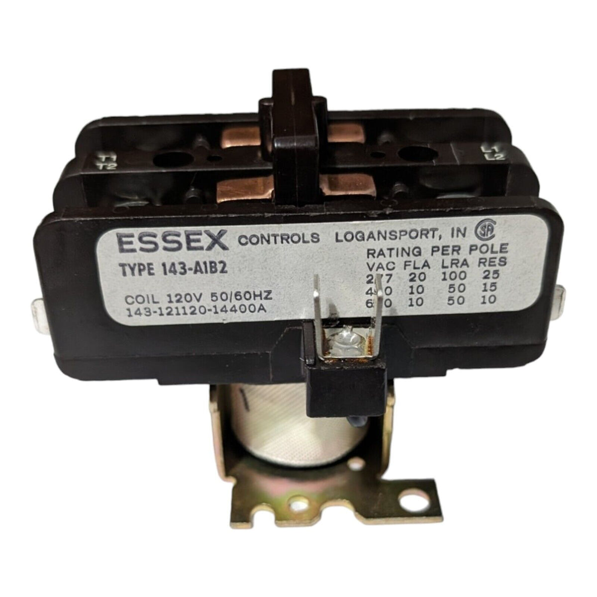 Essex 143-A1B2 Definite Purpose Contactor (New) - Photo 3