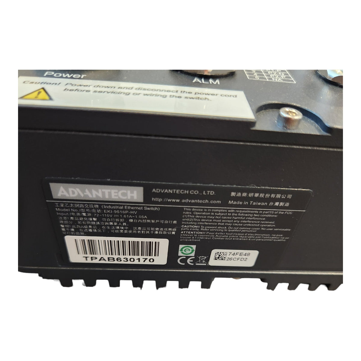 Advantech EKI-9516P-HV Managed Ethernet Switch (New) - Photo 8