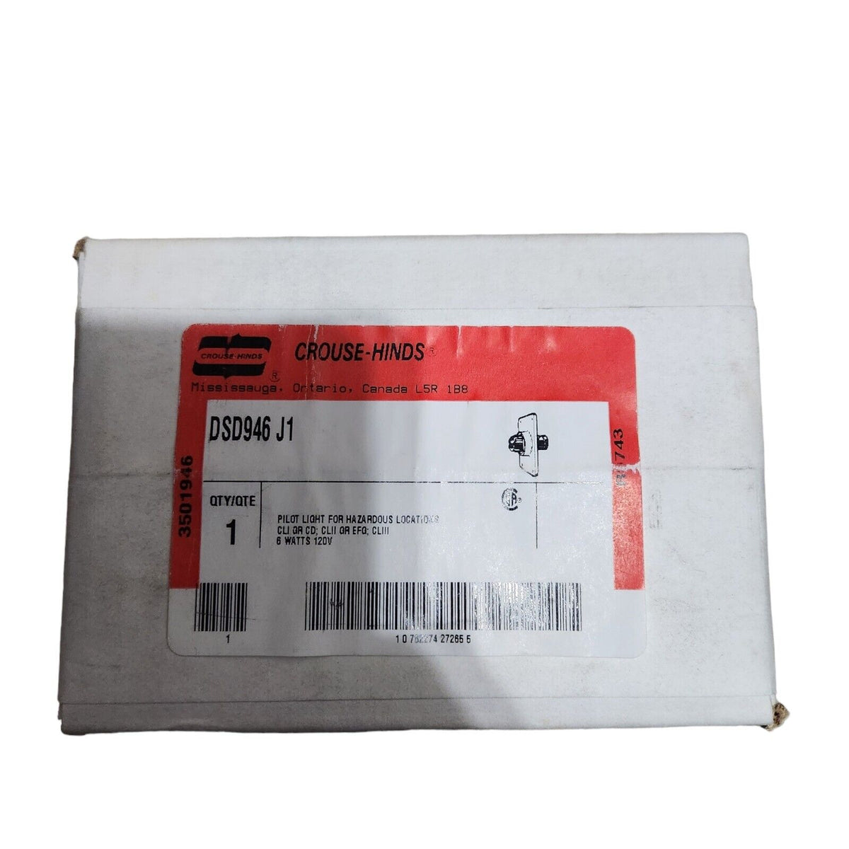 Crouse-Hinds DSD946 J1 Pilot Light (New) - Photo 7