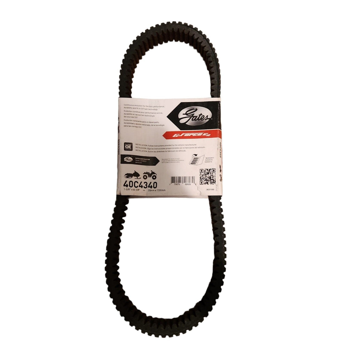 Gates 40C4340 Snowmobile Belt - Photo 2