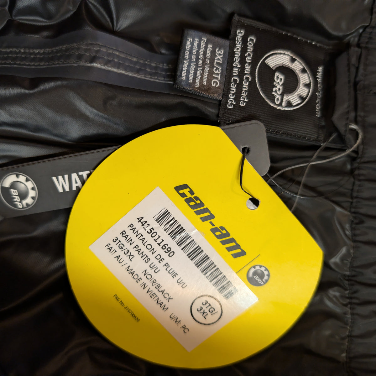 Can-Am Rain Pants Size 3XL (New) - photo