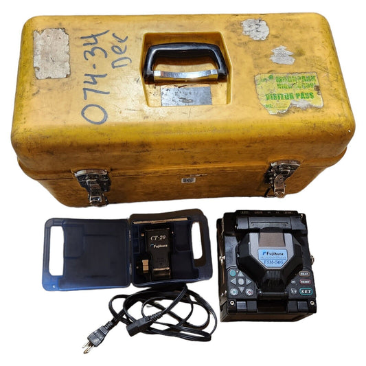 Fujikura FSM-50S Fiber Arc Fusion Splicer with CT-20 Cleaver (Used) - Photo 1