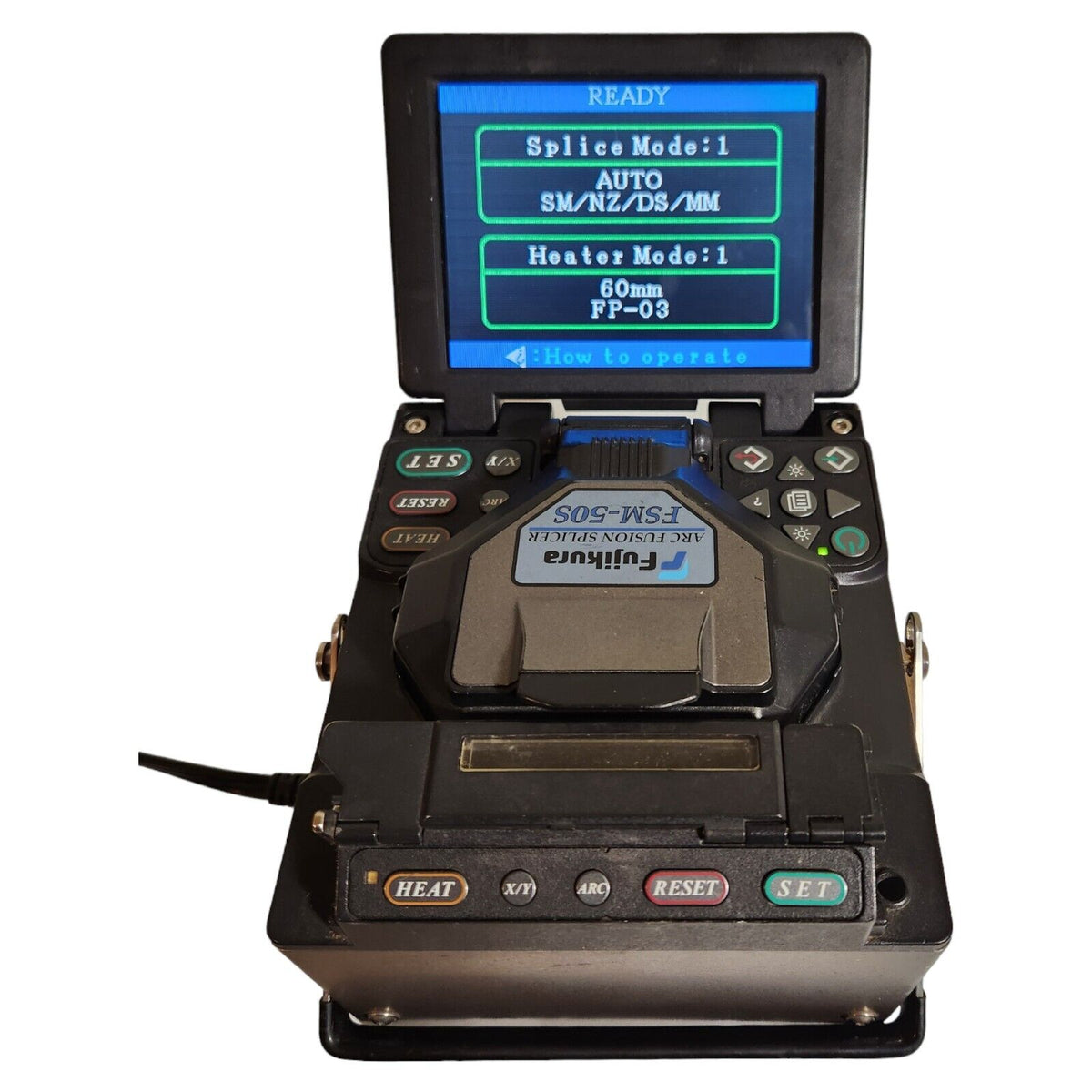 Fujikura FSM-50S Fiber Arc Fusion Splicer with CT-20 Cleaver (Used) - Photo 11