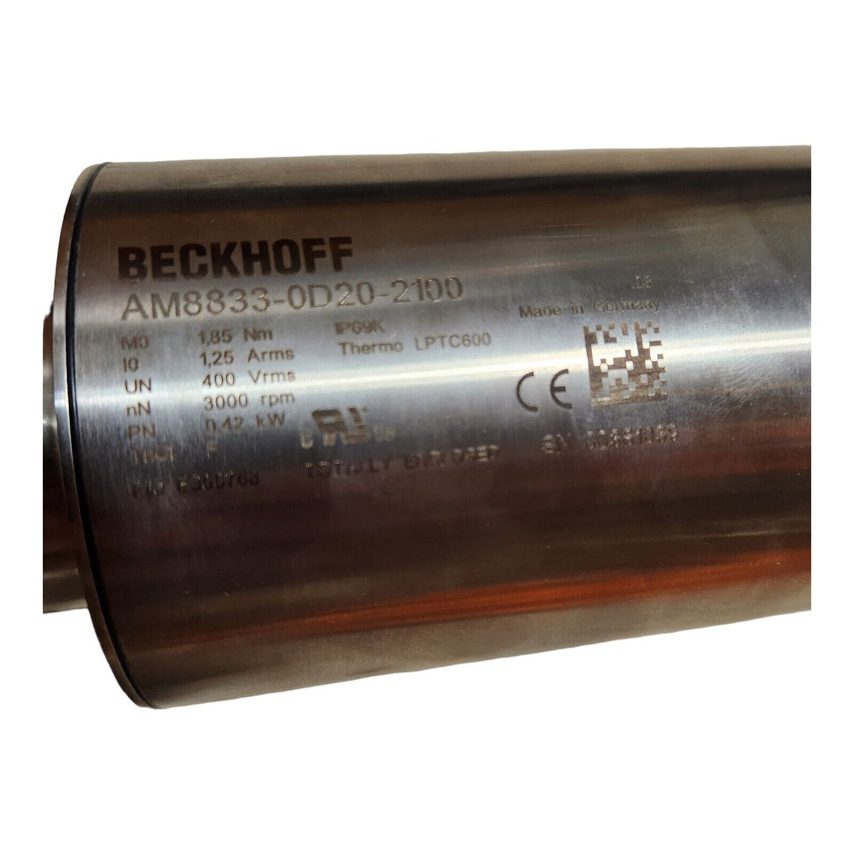Beckhoff AM8833 Servo Motor (New – Open Box) - Photo 2