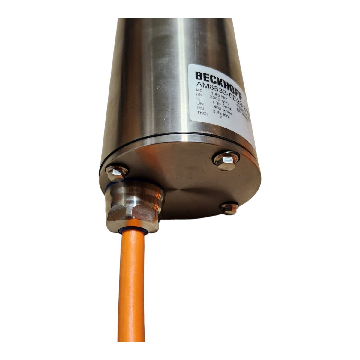 Beckhoff AM8833 Servo Motor (New – Open Box) - Photo 4