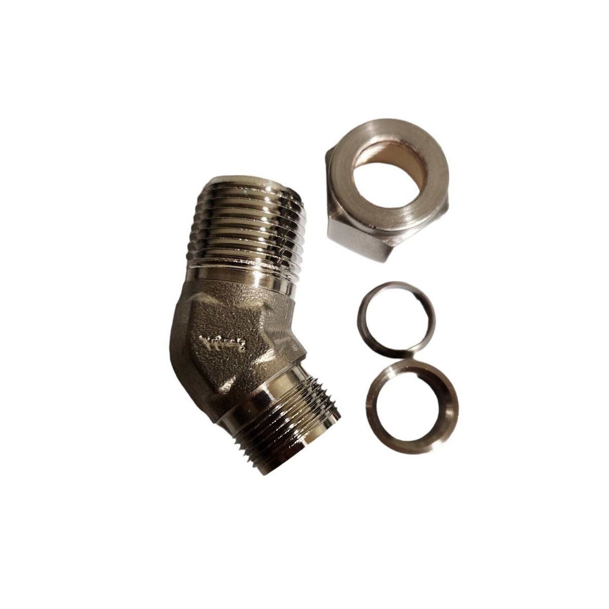 Swagelok SS-810-5-8 45° Elbow Fittings, 1/2" Tube x 1/2" NPT (9 pcs, New Open Box) - Photo 3