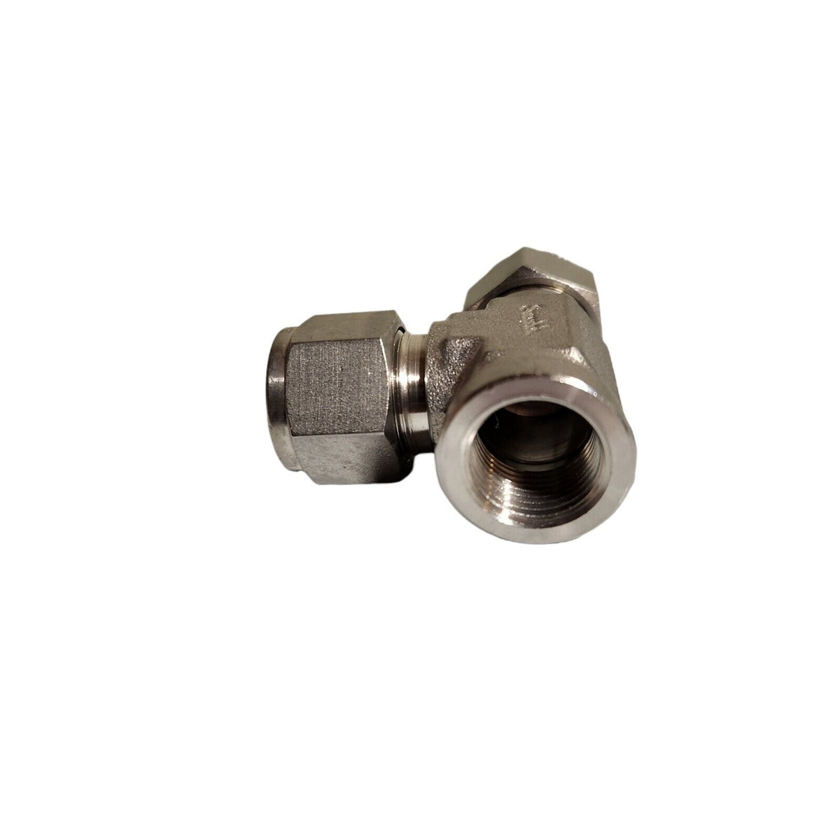 Swagelok SS-810-3TFT Run Tee Fittings, 1/2" Tube x 3/8" FNPT (5 pcs, New Open Box) - Photo 5