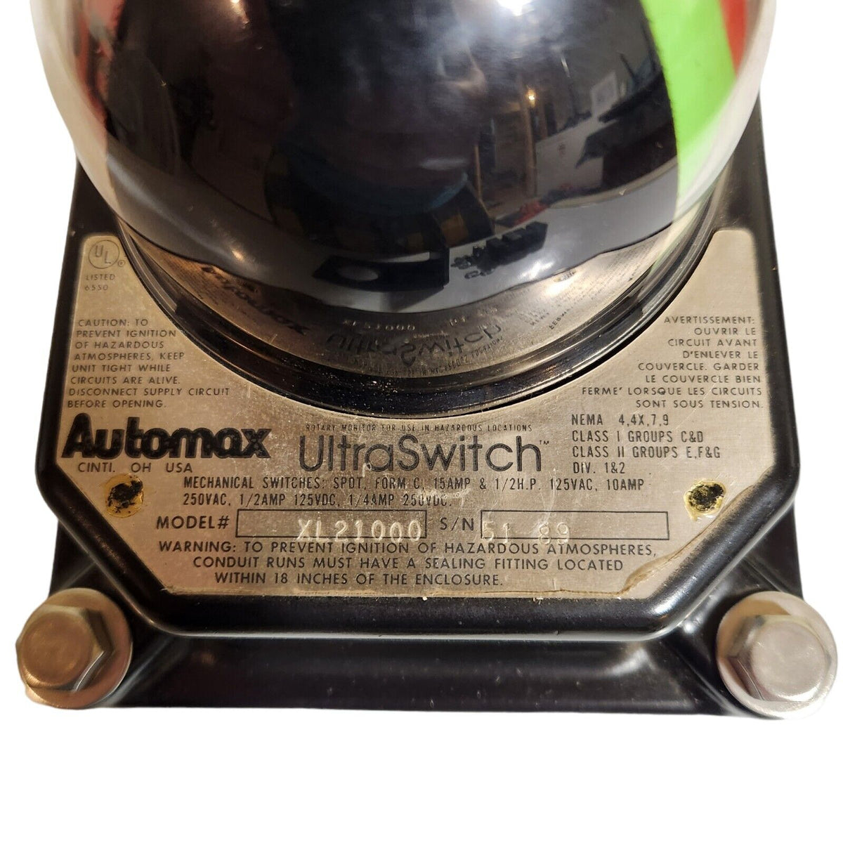 AutoMax XL21000 UltraSwitch Valve Position Indicator (New – Open Box) - Photo 3