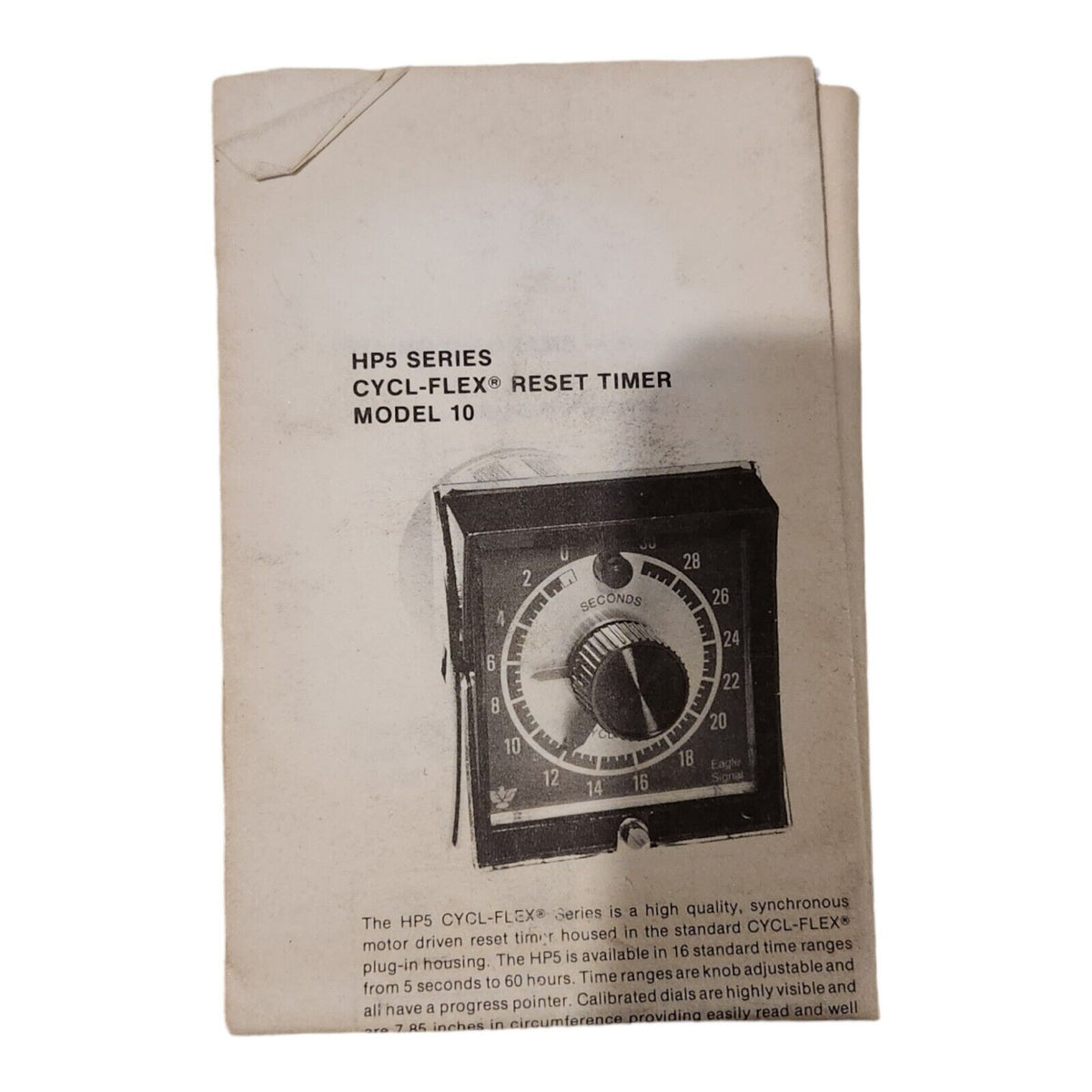 Eagle HP5 CYCL-FLEX Reset Timer (Used) - Photo 8