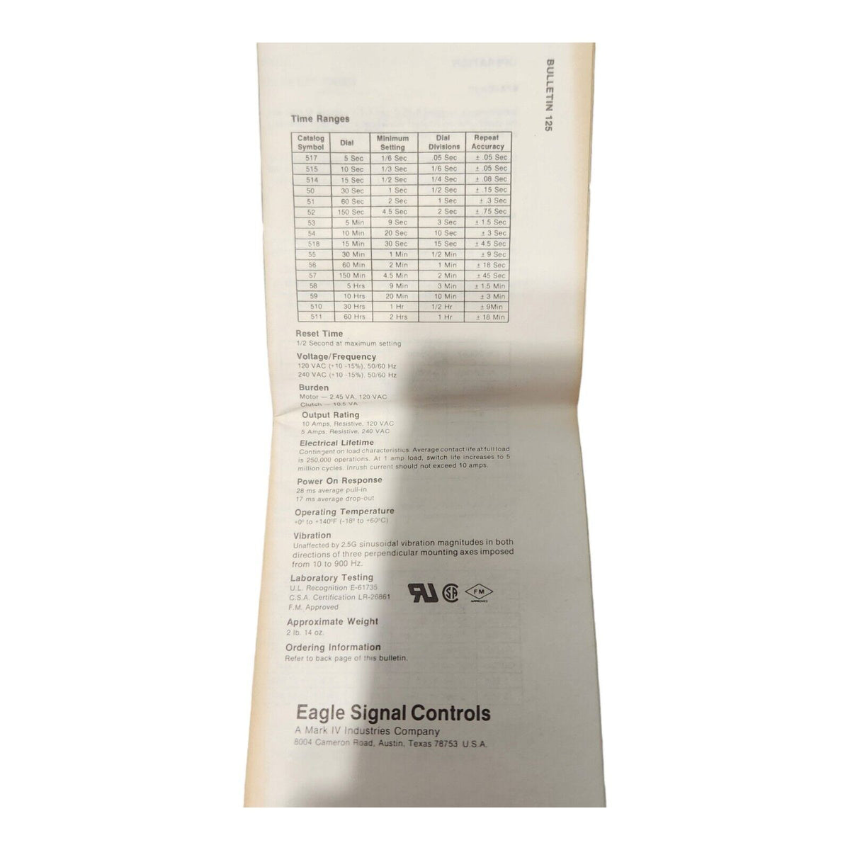 Eagle HP5 CYCL-FLEX Reset Timer (Used) - Photo 9