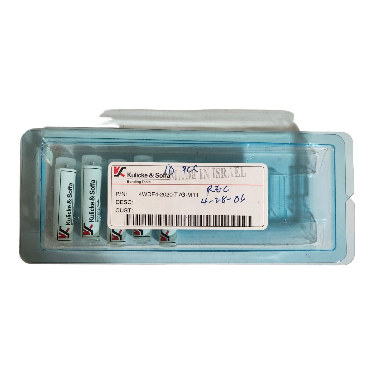 Kulicke & Soffa 4WDF4-2020-T7G-M11 Bonding Tool, 5 pcs (New) - Photo 6