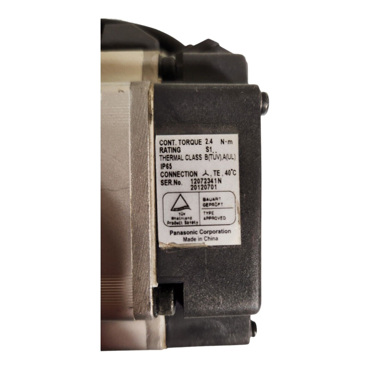Panasonic MHMD082G1U AC Servo Motor (Used) - Photo 2