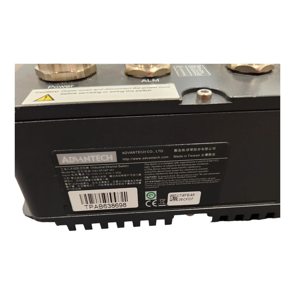 Advantech EKI-9516P-HV Managed Ethernet Switch (Used) - Photo 8