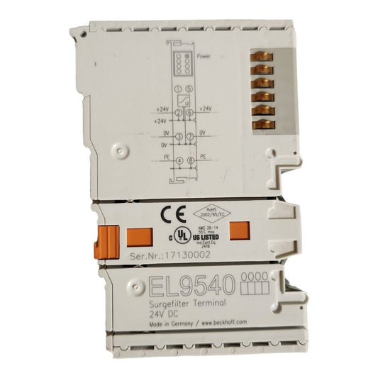 Beckhoff EL9540 Surge Filter (Used) - Photo 1