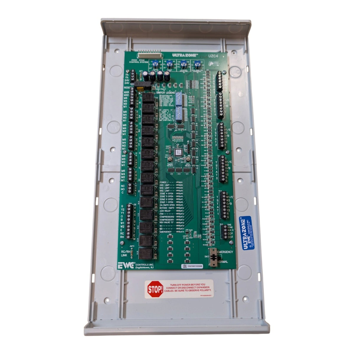 EWC Ultra-Zone UZC-6 Zone Control Panel - photo