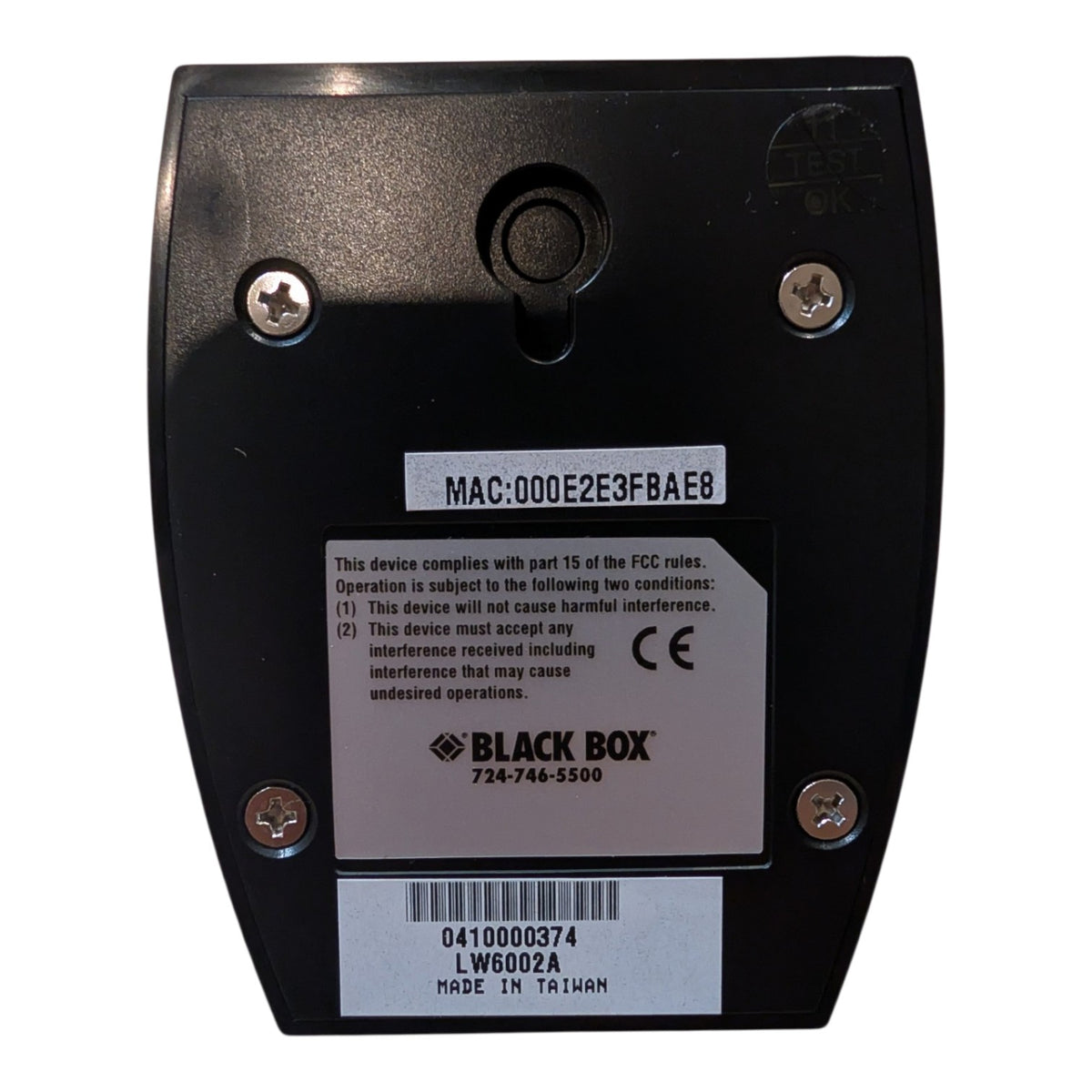 Black Box LW6002A 54 Mbps Wireless High-Gain USB Adapter (New)